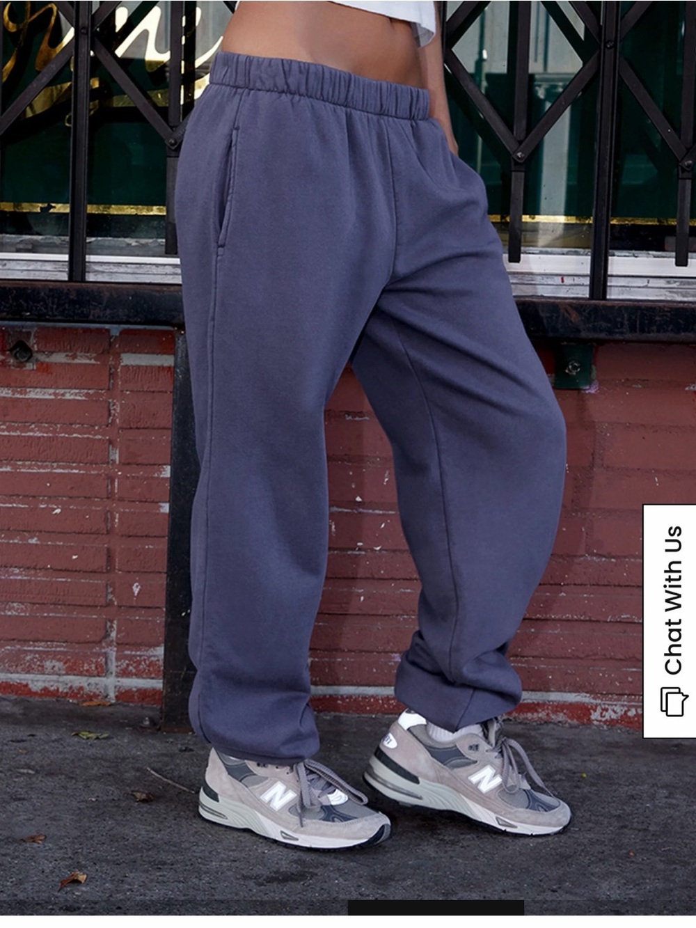 Brandy Melville Navy Sweatpants